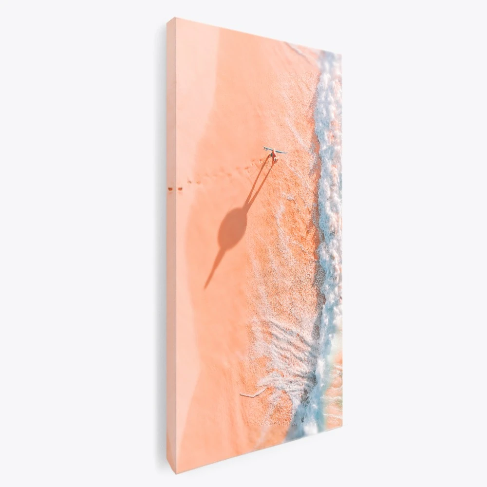 תמונת קנבס צילום אווירי של חוף צ'רלס קלור בתל אביב ים וחופים - דגם 135665