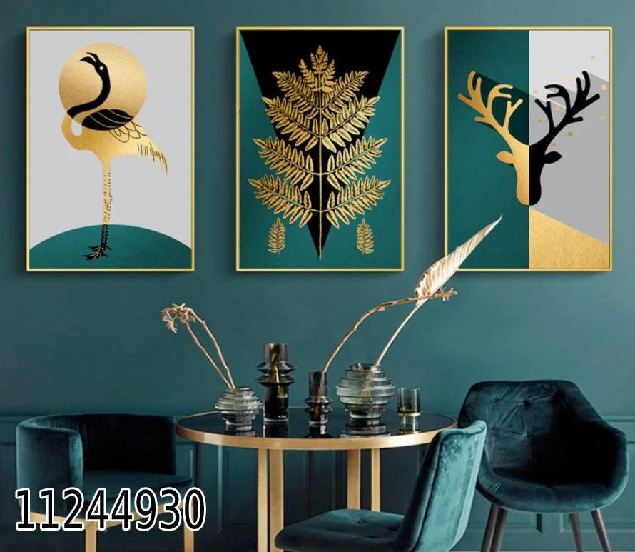 סט תמונות קנבס לפינת אוכל למטבח דגם 11244930