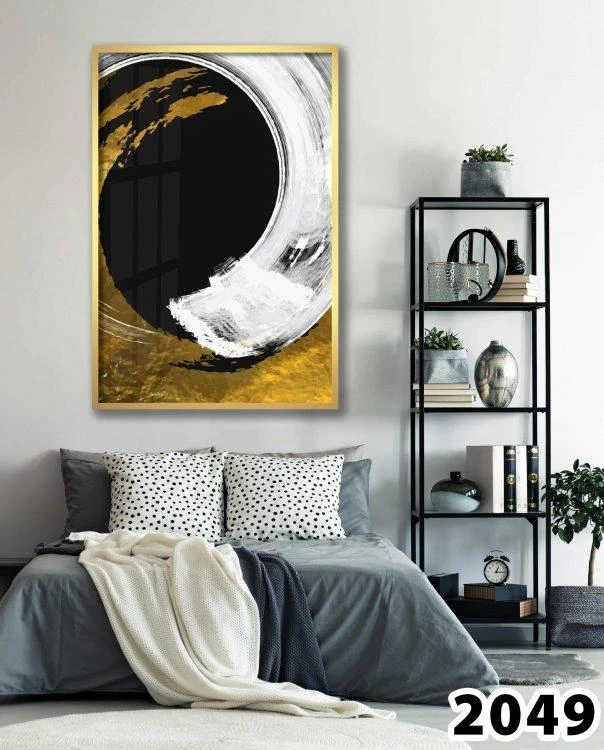 תמונה אבסטרקטית מודרנית לסלון או למשרד - התמונה מוכנה לתלייה על הקיר 2049