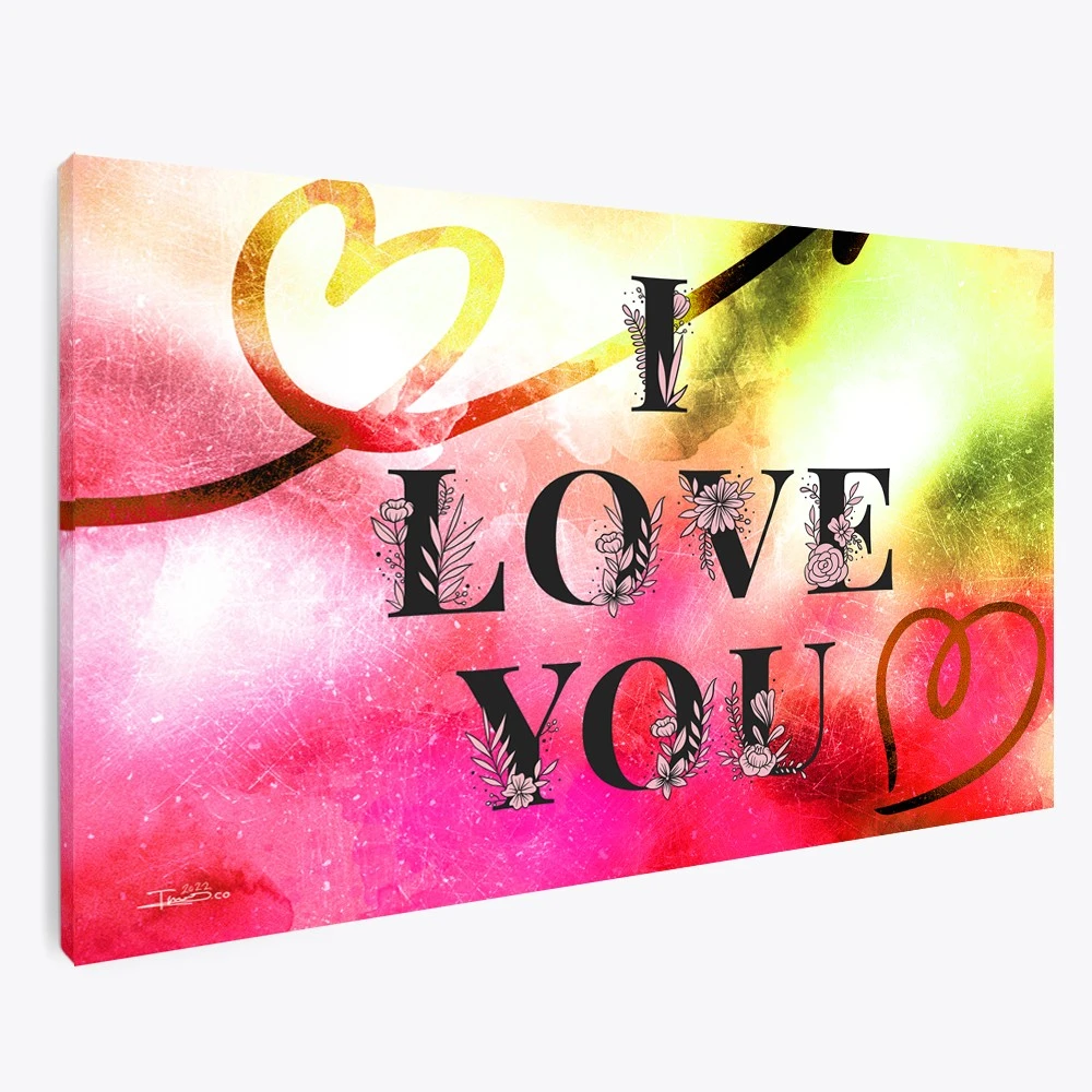 תמונה לזוג אוהבים לחדר שינה נינה הדפס בנושא זוגיות ורומנ' - דגם 135619