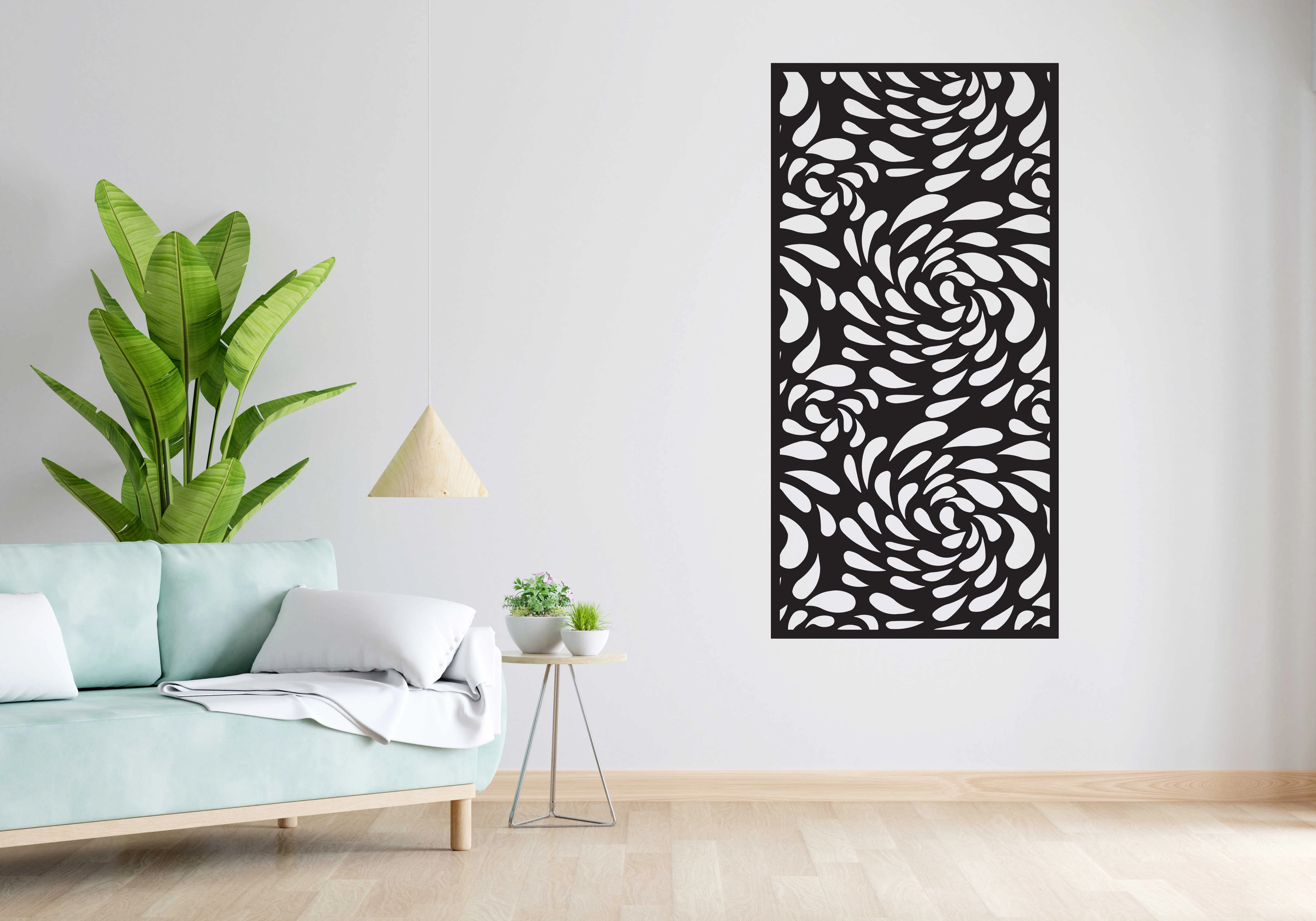 משרביות מתכת עיצוב בסגנון גיאומטריות - MAMAL-00029- 1X2