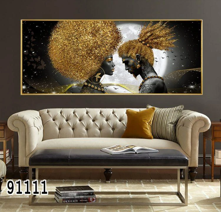 תמונה זוגית אהבה במדבר #1 תמונת קנבס לחדר שינה דגם 91111