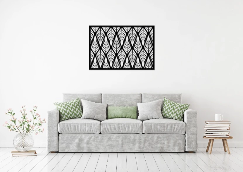 משרביות מתכת עיצוב בסגנון גיאומטריות - MAMAL-00008- 1X1.5