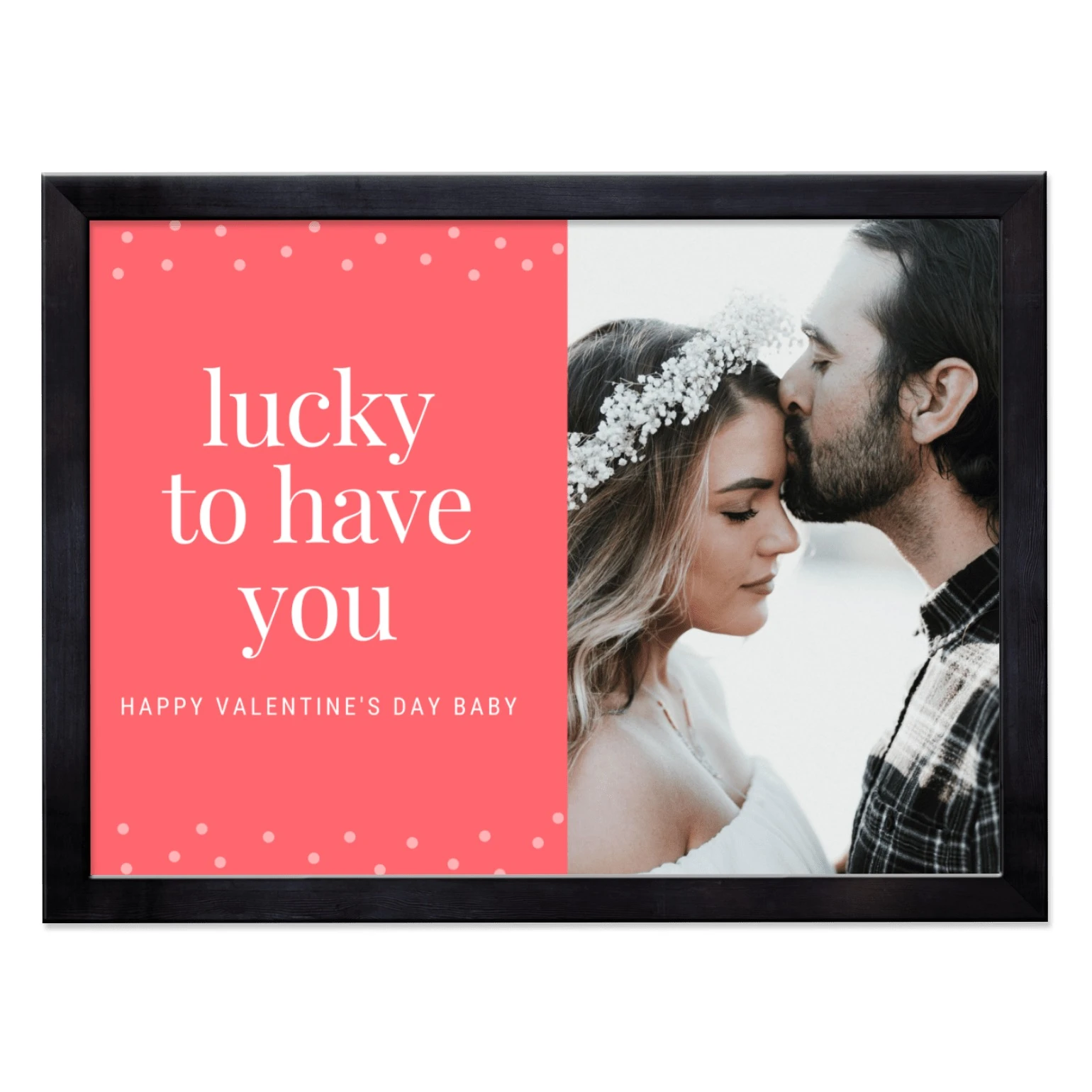 הדפסה על קנבס  - מתנה לזוג יום האהבה 2022098