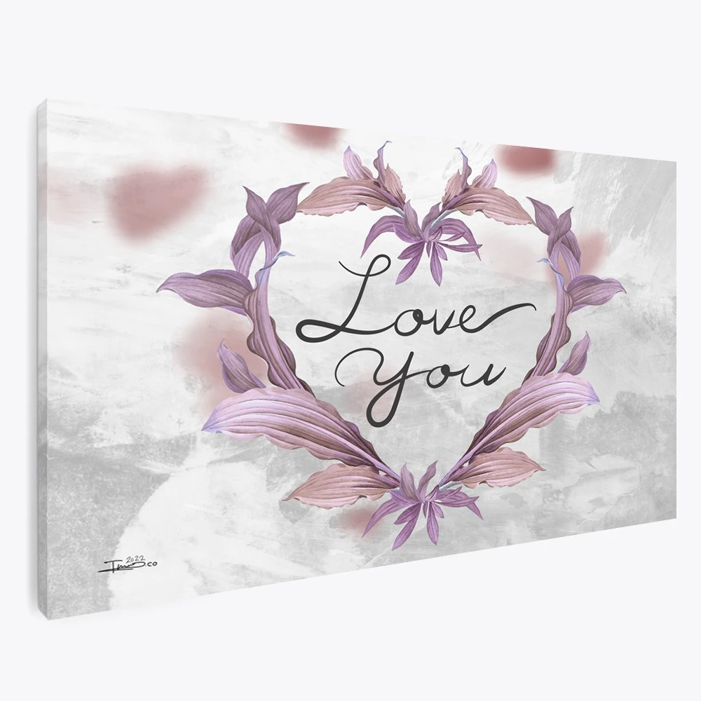 תמונת אוהבים לחדר שינה ג'אדה הדפס בנושא זוגיות ורומנ' - דגם 135600