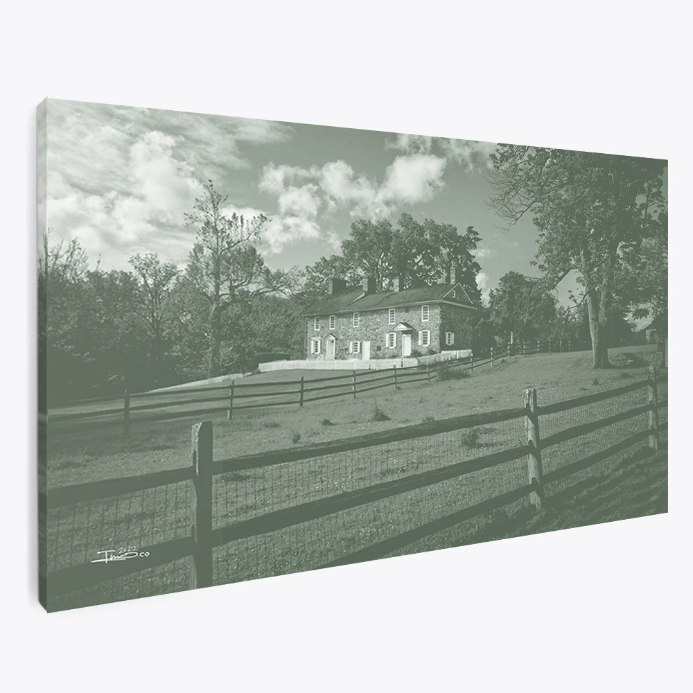 תמונת רטרו קרי לפינת אוכל תמונה כפרית רטרו - דגם 135588