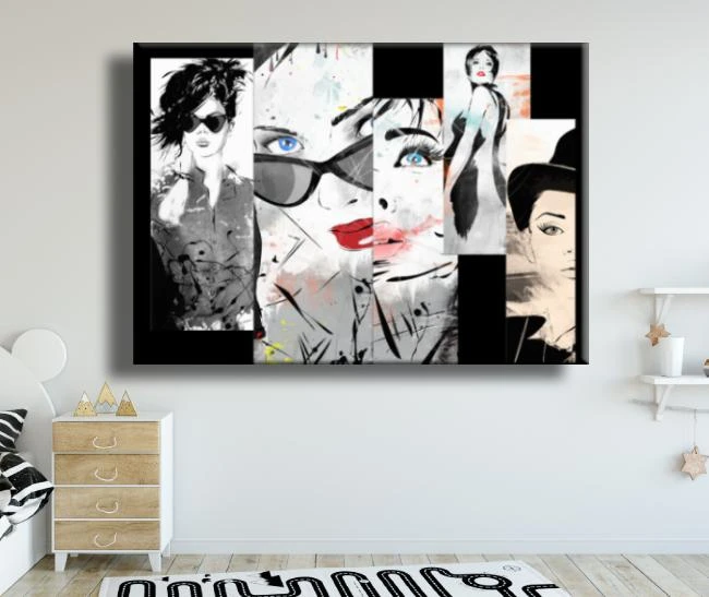 קנבס לסלון יש לך עין כחולה