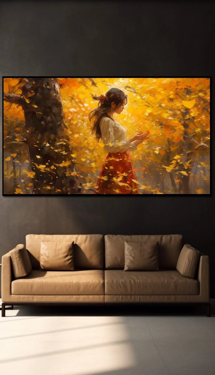 תמונת זכוכית לסלון היום שאחרי הניצחון II הדפסת ציור על זכוכית אבסטרקט - דגם 32483057