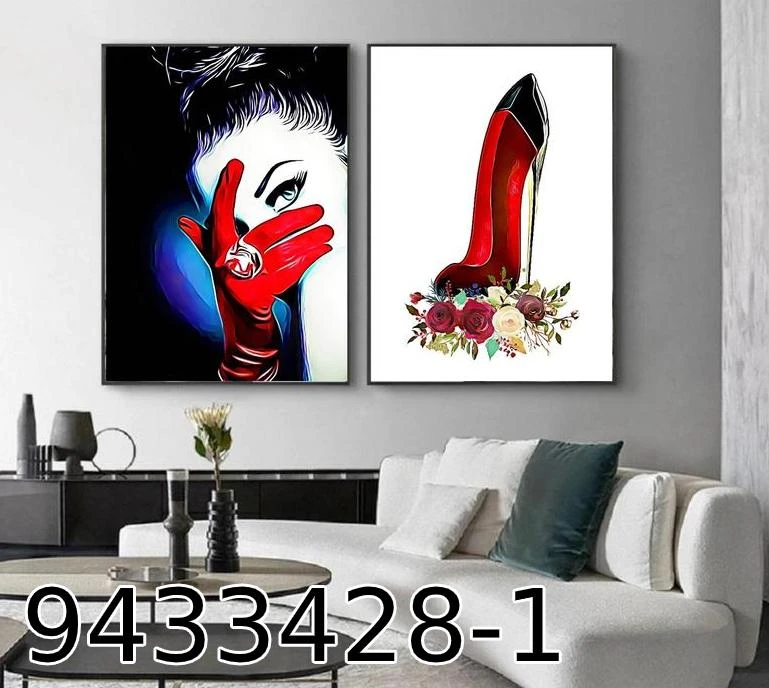 אלונה - תמונות קנבס לחדר בנות דגם 9433428-1