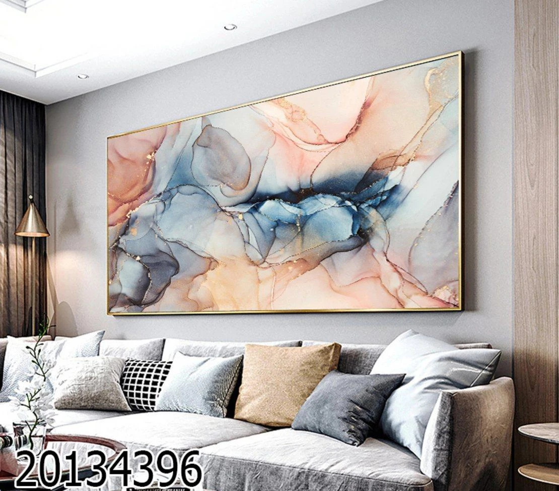 מופשטת ויוקרתית - תמונה על קנבס לסלון מודרני בסגנון אבסטרקט דגם 20134396