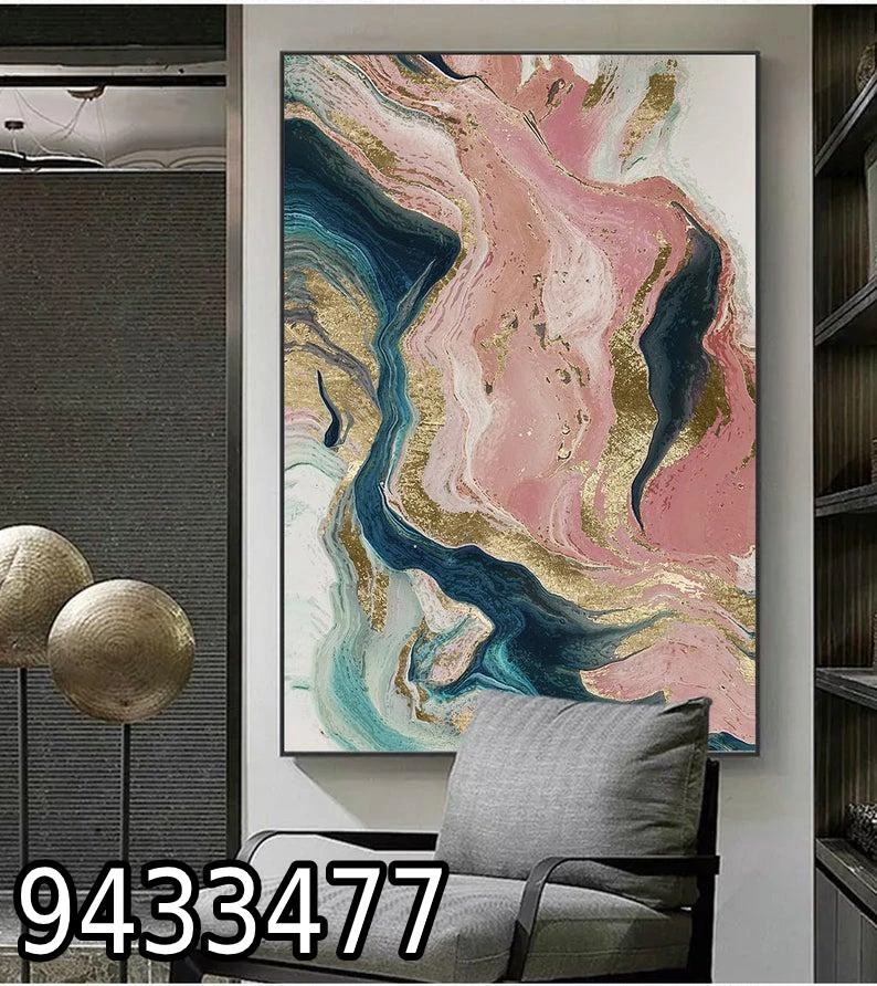 תמונת קנבס אבסטרקט נסיכות דגם 9433477