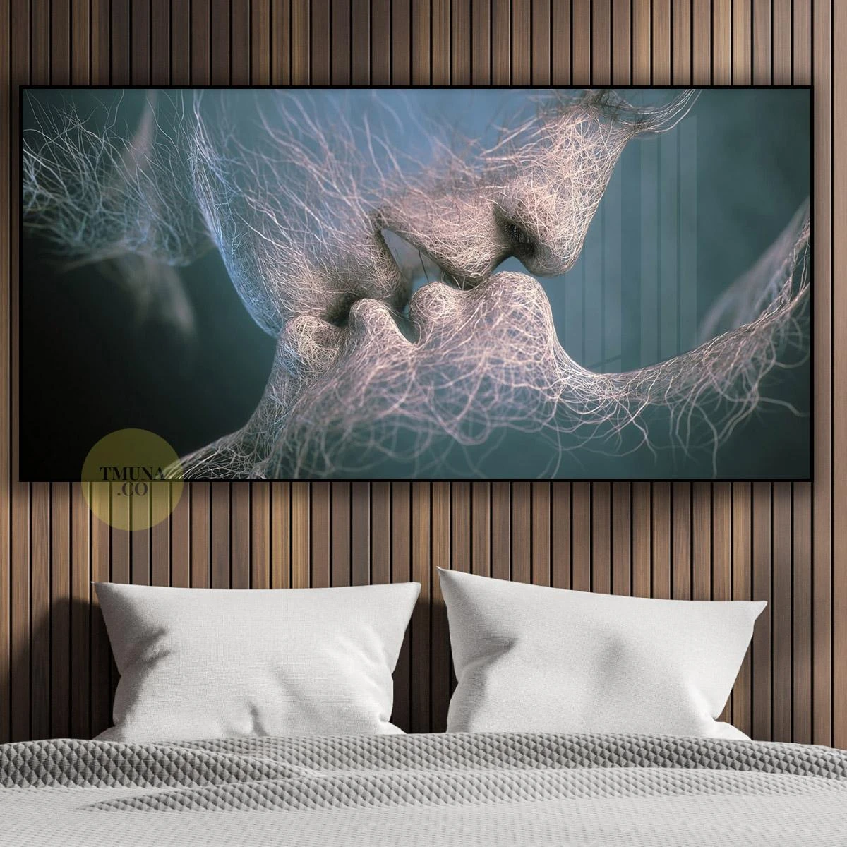 תמונת קנבס לחדר שינה מאוהבים! דגם 99977677