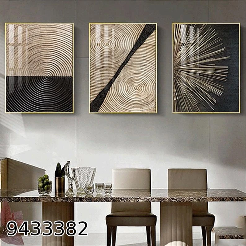 שלשיית תמונות מעוצבות למשרד דגם 9433382