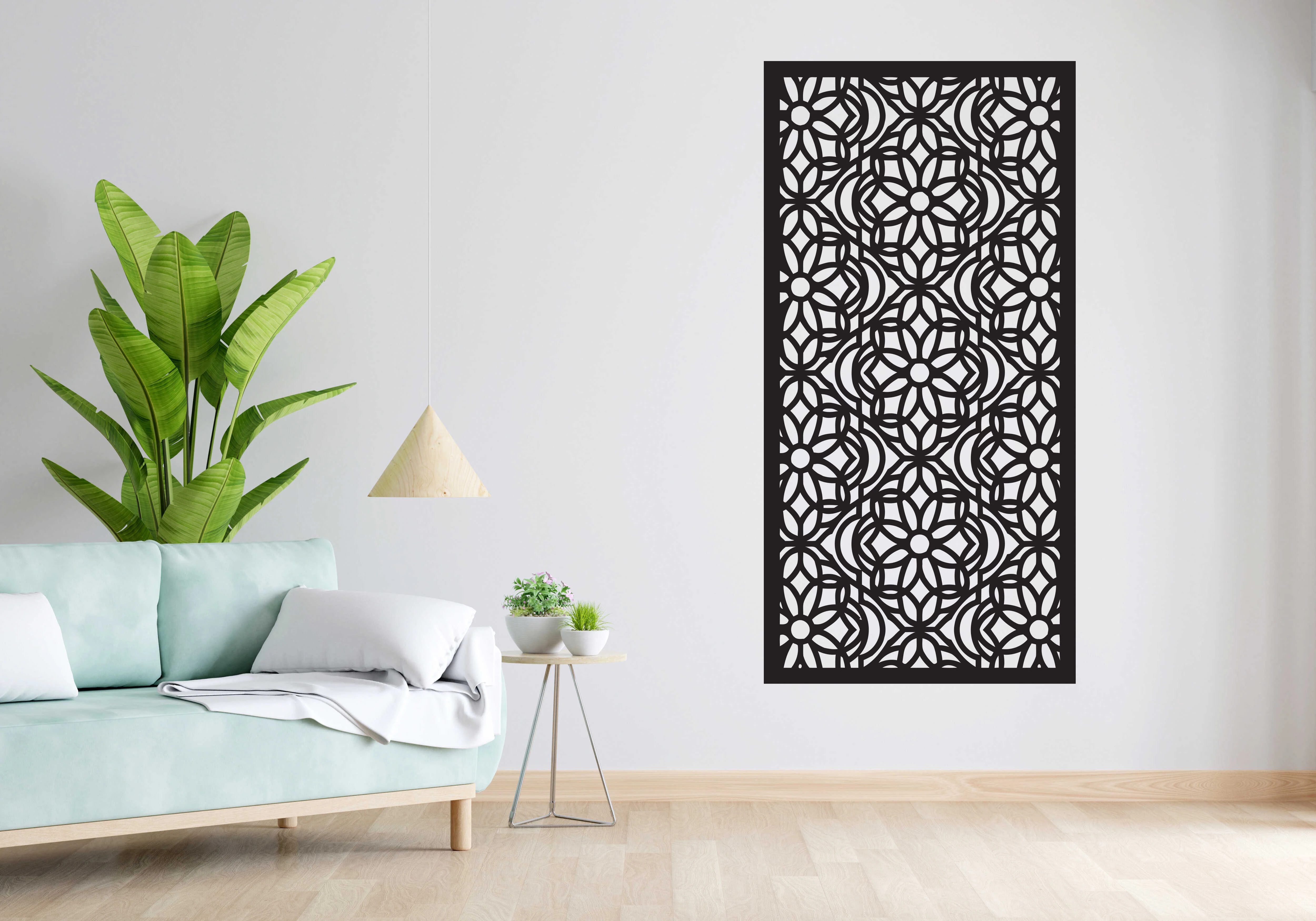 משרביות מתכת עיצוב בסגנון גיאומטריות - MAMAL-00032- 1X2