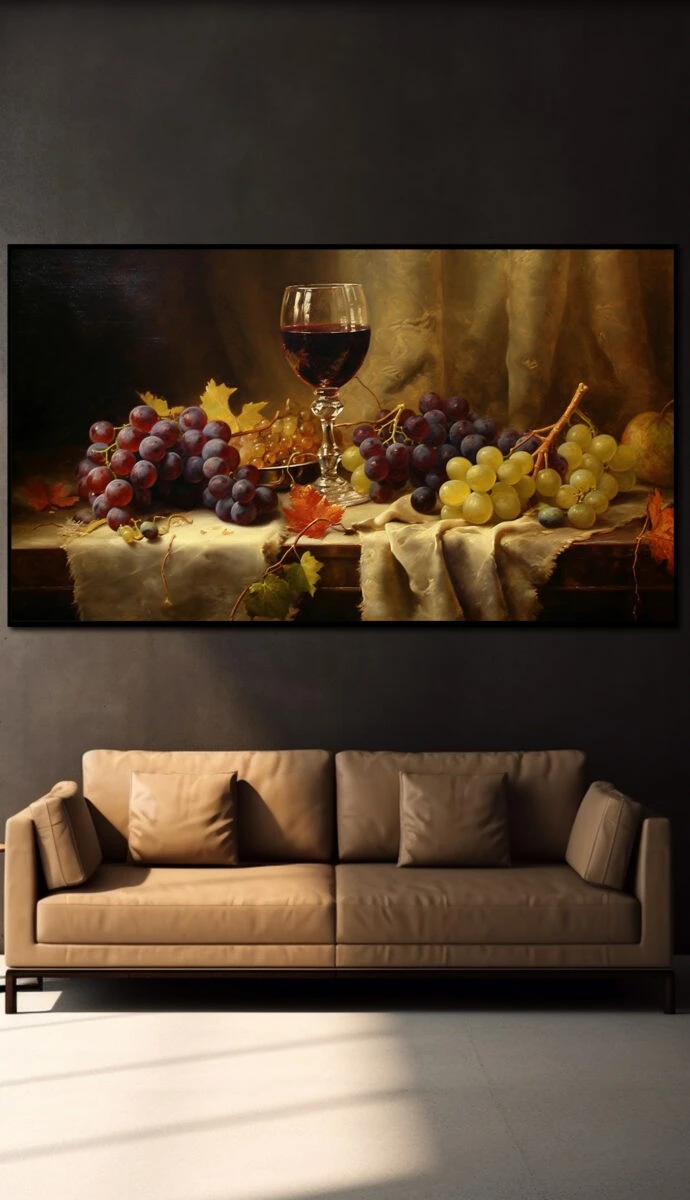 תמונת זכוכית לפינת אוכל עת לחגוג II הדפסת ציור על זכוכית ציורים - דגם 32482308