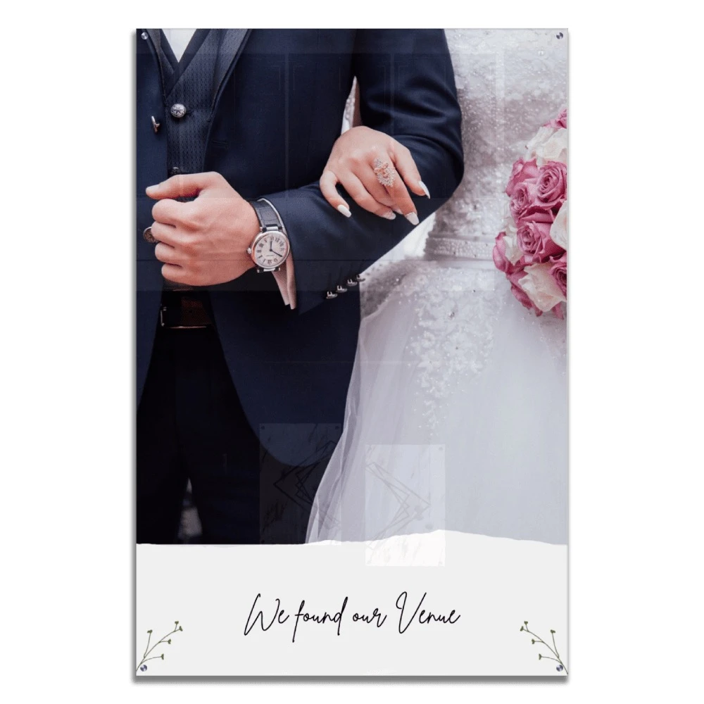 הדפסה על זכוכית - הדפסת תמונה אישית לבני זוג דגם 091230