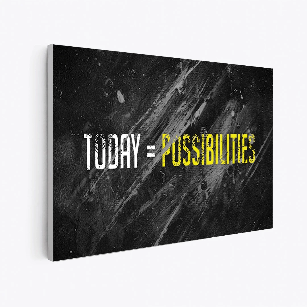 תמונות קנבס מיוחדת למשרד אפשרי הדפסר על קנבס מוטיבציה - דגם leotm23011626