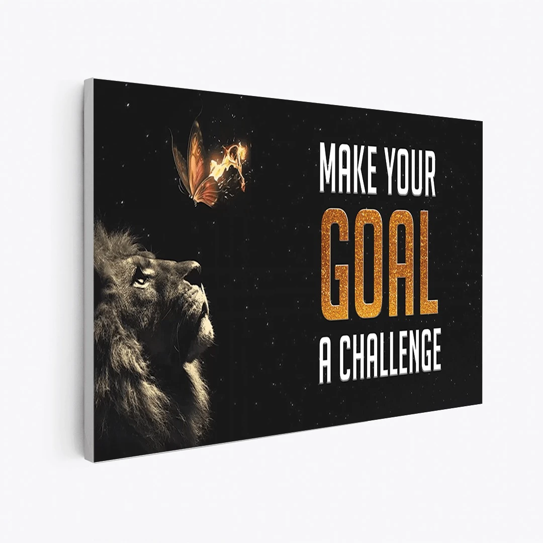 תמונות קנבס מיוחדת לחדר ילדים מטרה הדפסר על קנבס בעלי חיים - דגם leotm23011618