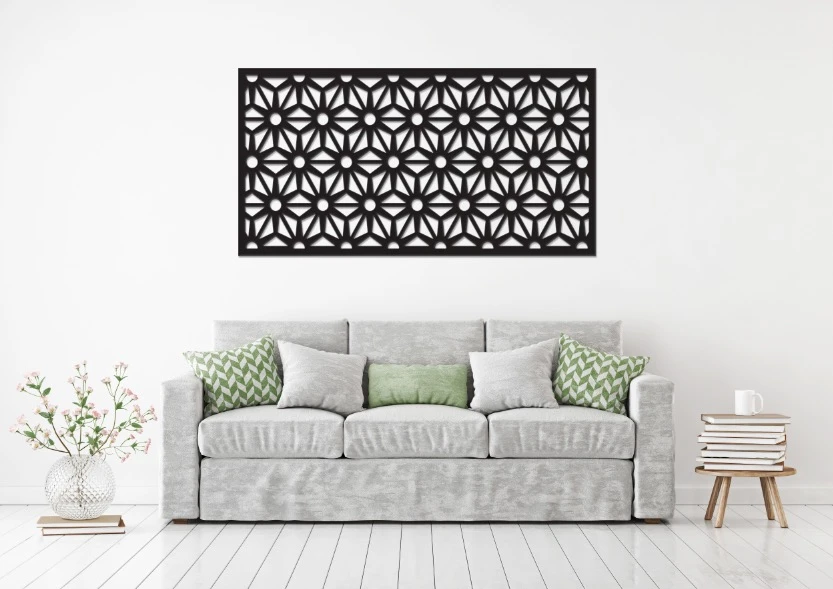 משרביות מתכת עיצוב בסגנון גיאומטריות - MAMAL-00014- 1X2