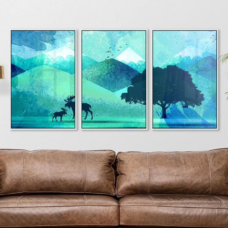 ירושלים העתיקה - שלישיית תמונות נופים מעוצבות לתלייה בסלון בלובי משרד דגם 135118