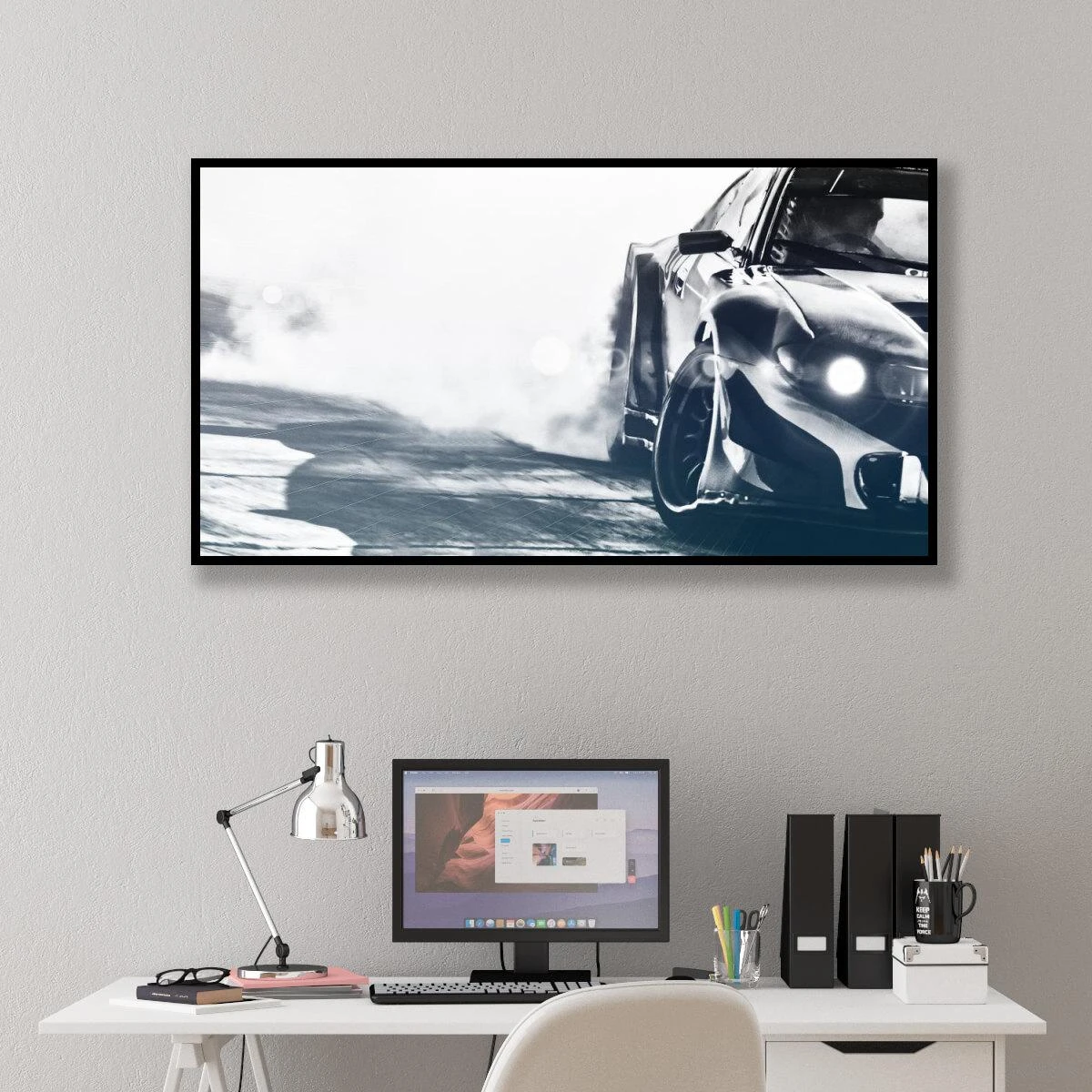 ניסאן סקייליין מהיר ועצבני - תמונת מקנבס או מזכוכית תמונות לחדר שינה חדר נוער או למשרדים מעוצבים דגם 3728221