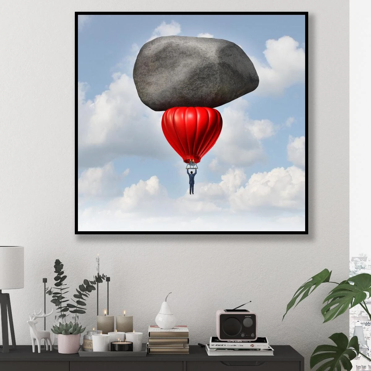 כנגד כל הסיכויים - תמונת השראה על זכוכית או קנבס תמונה למשרדים מעוצבים או למשרד עורכי דין דגם 3728225