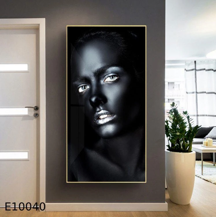 קנבס לחדר שינה - אישה אפריקאית