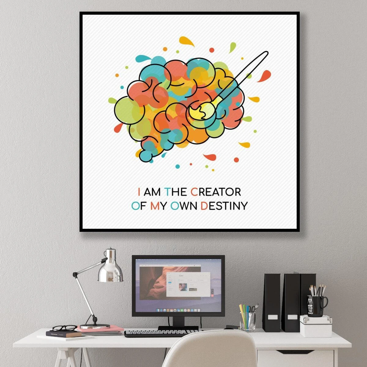 תמונת השראה מדהימה למשרד על בריאת מציאות ויצירתיות - תמונות למשרדים מעוצבים או משרד עורכי דין וחדרי שינה דגם 3728239