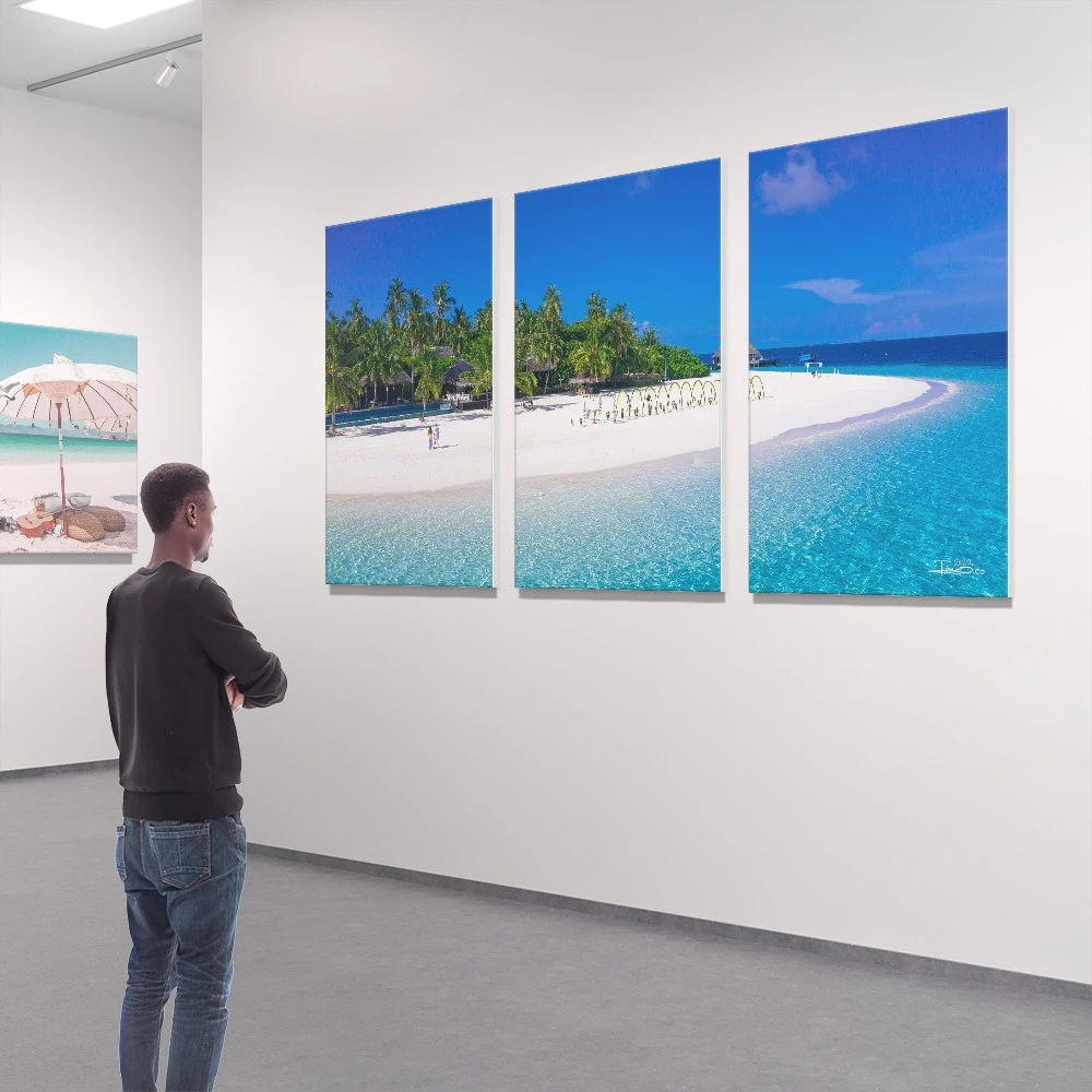 תמונות קנבס מחולקות של וובר סט תמונות בנושא ים וחופים - דגם 1355451