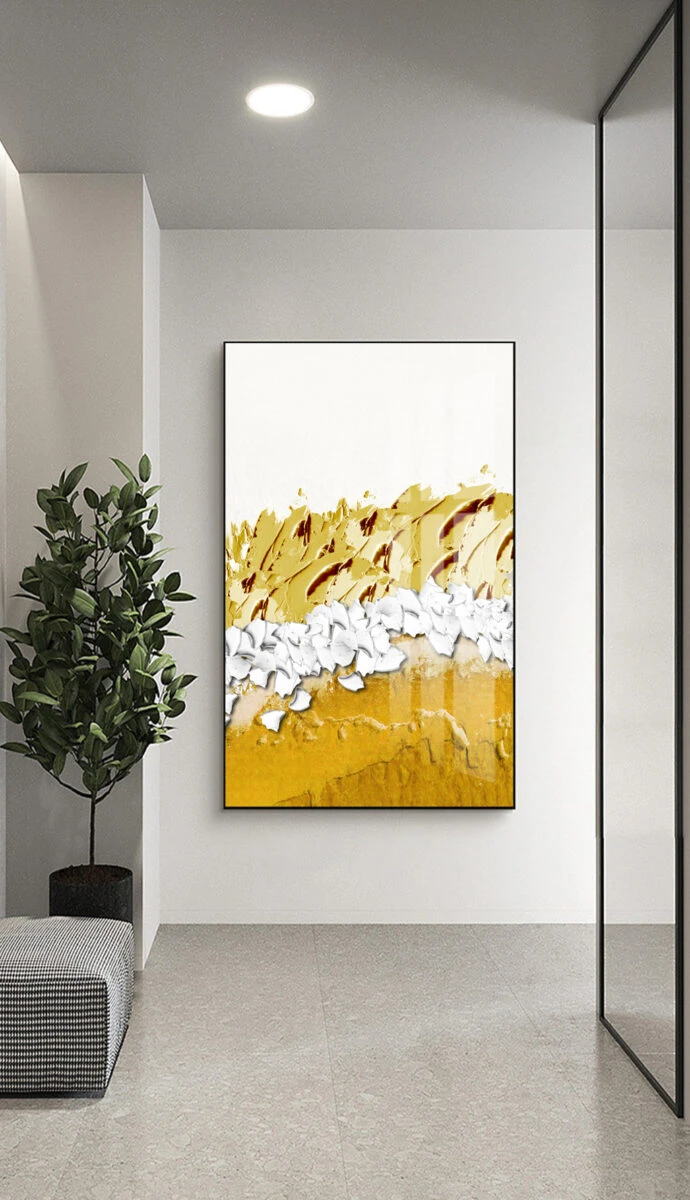 תמונות לפינת אוכל אבסטרקט מנילה תמונת קנבס בנושא אבסטרקט, ציורים - דגם 27291538