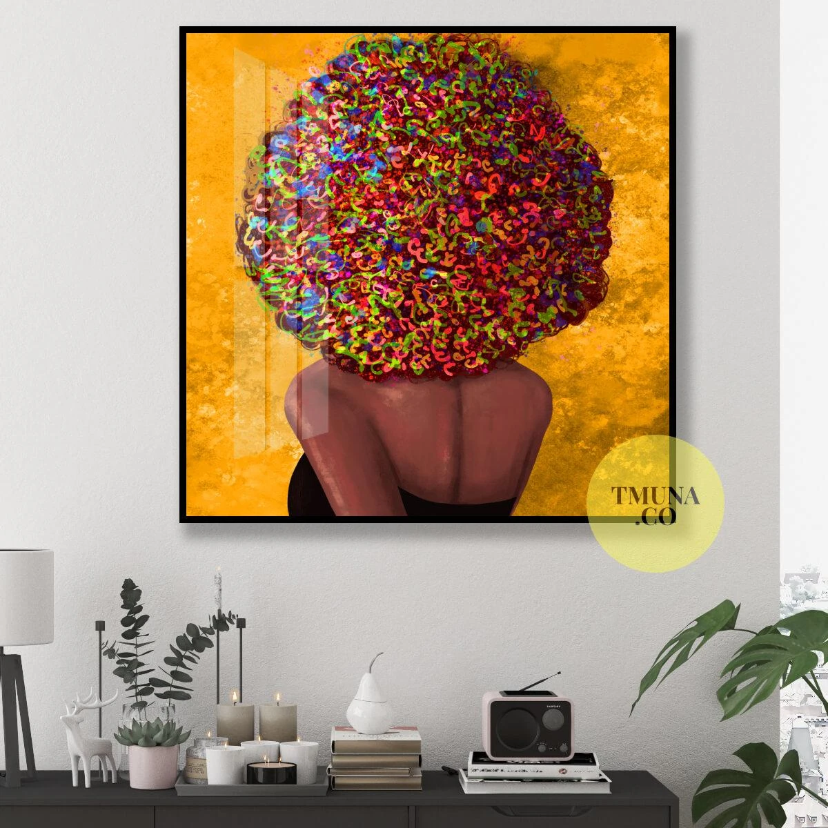 היילי #2 - הדפס מעוצב לבית או למשרד דגם 134877A