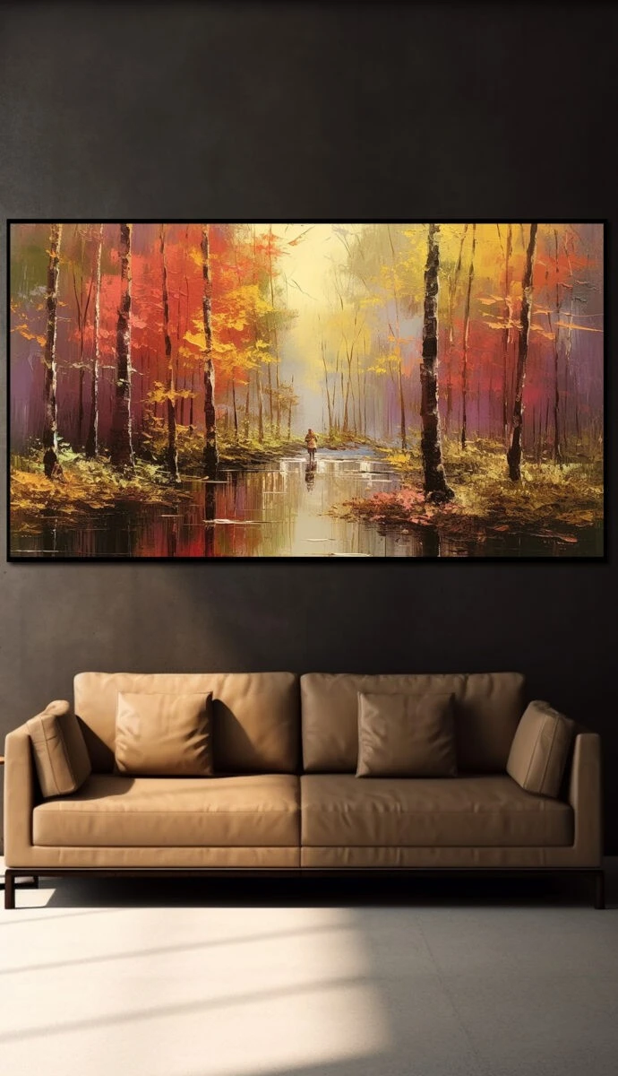 תמונת זכוכית למשרד מקום מבטחים II הדפסת ציור על זכוכית ציורים - דגם 32483030