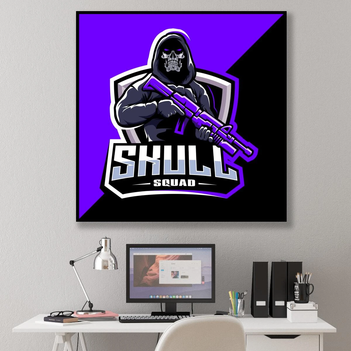 סקול סקוואד - תמונה של פורטנייט על קנבס או זכוכית לחדר נוער דגם 3728492