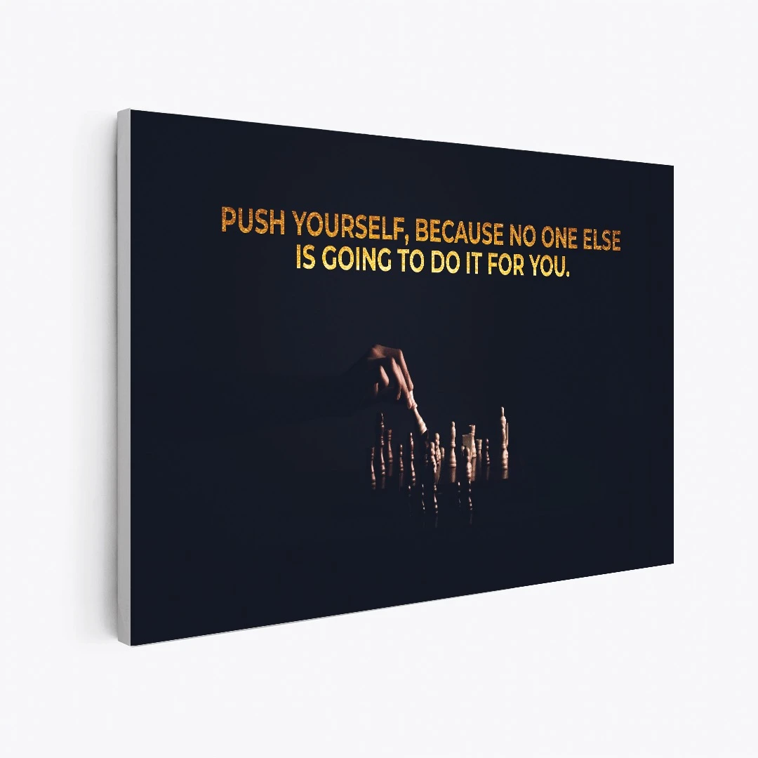 תמונות קנבס מיוחדת למשרד שַׁחְמָט הדפסר על קנבס מוטיבציה - דגם leotm23011602