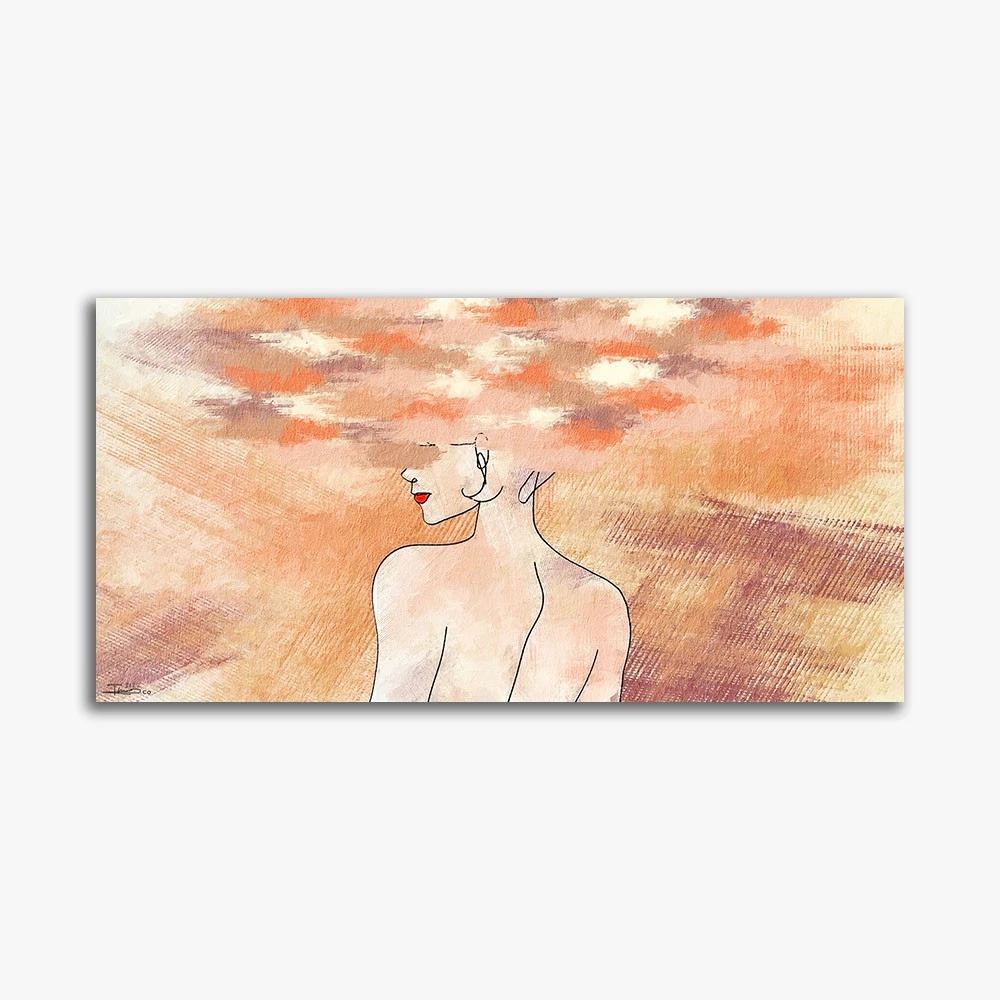 תמונה לפינת אוכל ליידי קילין ציור בסגנון דמויות ואנשים - דגם alvtm46p2492