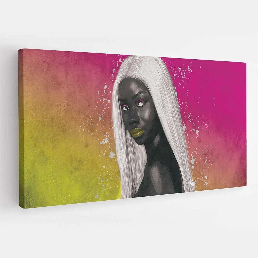 הדפס ייחודי על קנבס המלכה הראשונה III לסלון תמונת קנבס ציורים ודמויות - דגם acetm16p2225print