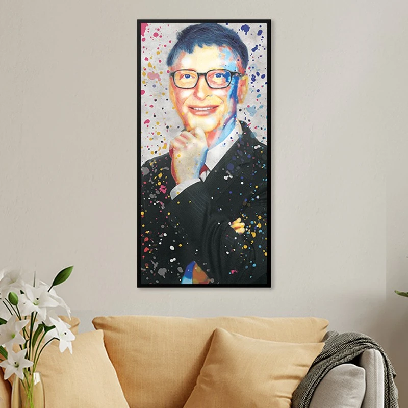 תמונה של ביל גייטס Bill Gates תמונות רבנים אנשים מפרסמים - דגם 135866