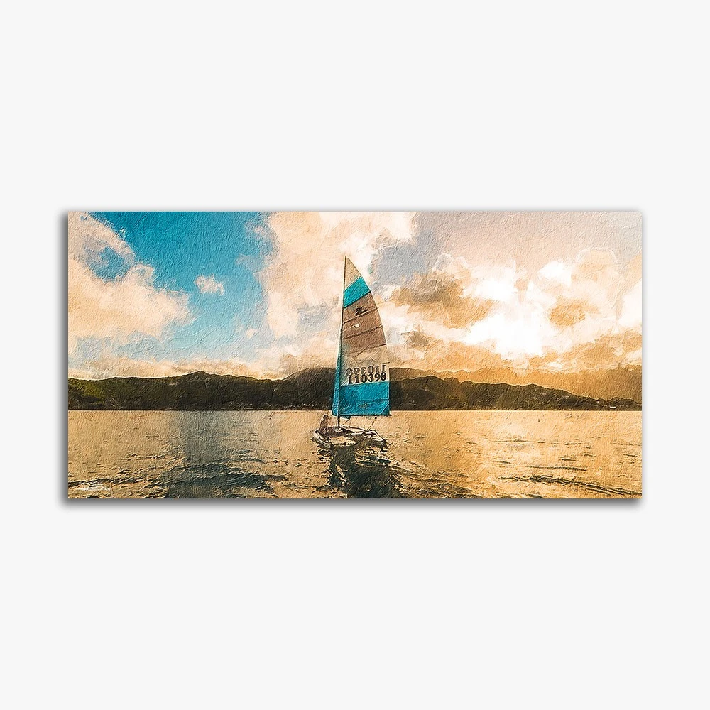 תמונה לפינת אוכל טיול מהסרטים ציור בסגנון טבע - דגם alvtm46p2556