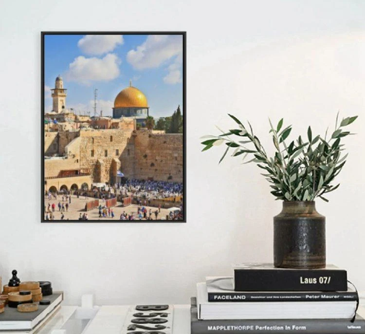תמונה של הכותל המערבי להדפסה על קנבס