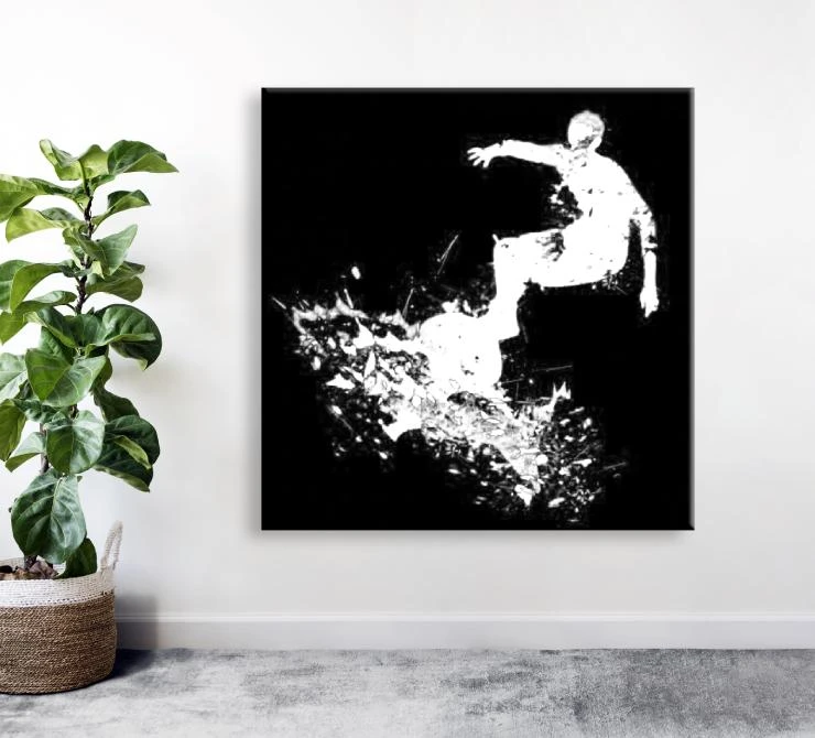 קנבס גלישת גלים