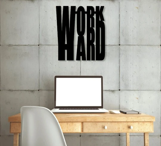 תמונות מתכת עובד קשה תלת מימד, משפטים דגם DS062409