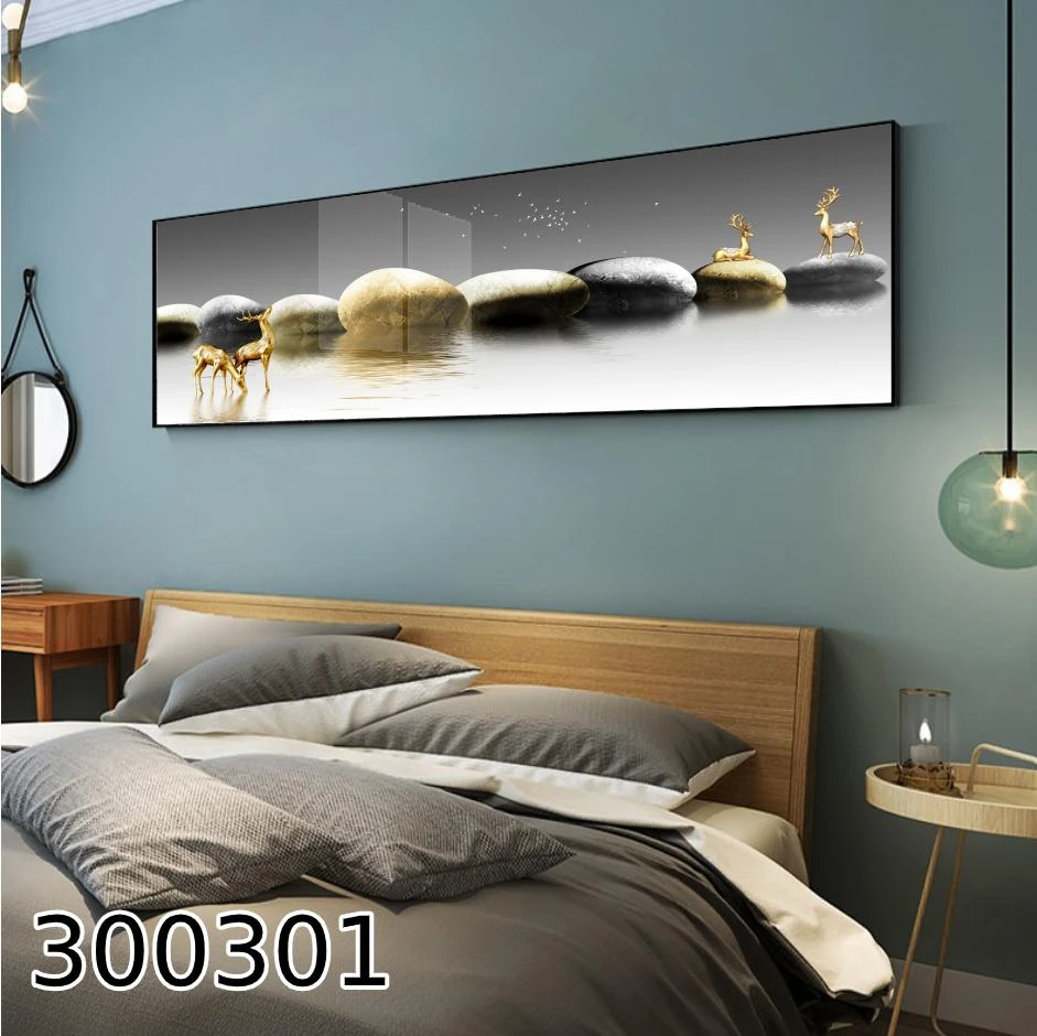 תמונות זכוכית לחדר שינה חלוקי נחל מקט 300301