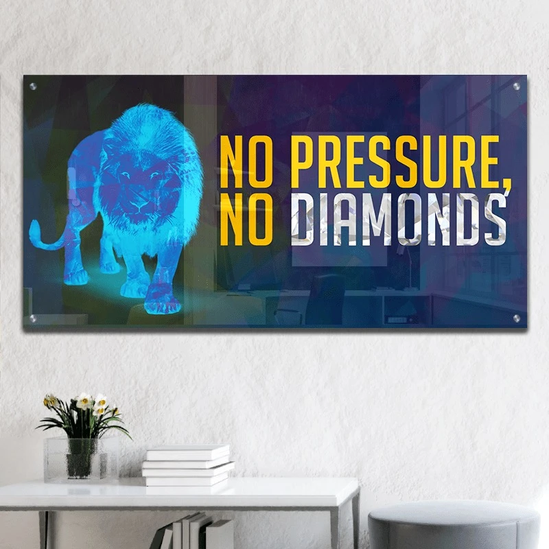 תמונות זכוכית לחדר ילדים בלי לחץ הדפסה על זכוכית מוטיבציה - דגם gleotm23011613