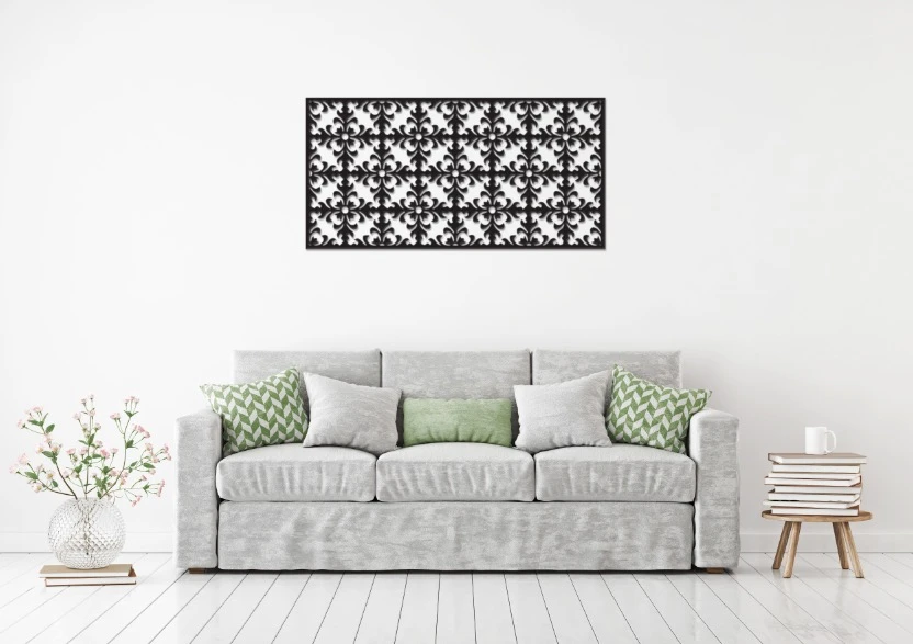 משרביות מתכת עיצוב בסגנון מרוקאי - דגם MAMAL-00004-1X2