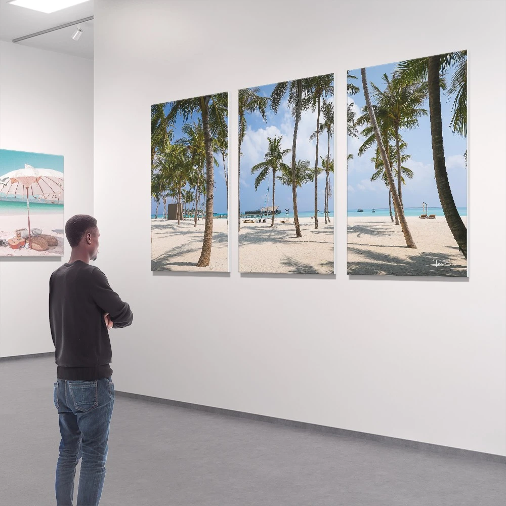 3 תמונות קנבס מחולקות של דאנקן סט תמונות בנושא טבע ונופים - דגם 1355450