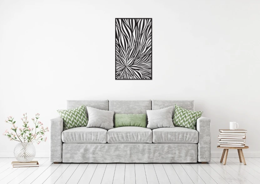 משרביות מתכת עיצוב בסגנון גיאומטריות - MAMAL-00003-2X1