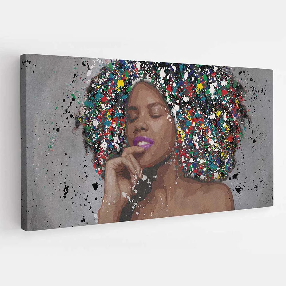 הדפס ייחודי על קנבס מחושבת לסלון תמונת קנבס ציור צבעוני - דגם acetm16p2220print