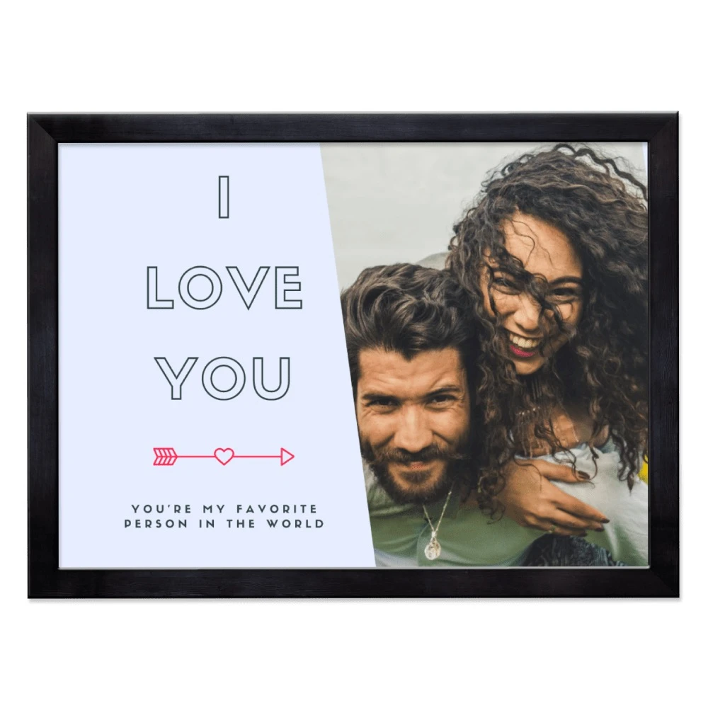 הדפסה על קנבס  - מתנה לבן בת זוג דגם 96271