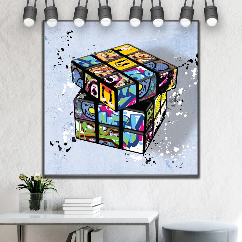 קוביה הונגרית תמונה מגניבה למשרד לחדר שינה דגם 3231231