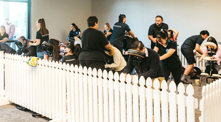 How Many Employees Can You Cover in a Workplace Massage Day?